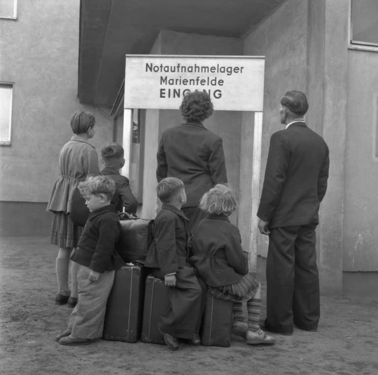 DDR-Flüchtlinge 1956