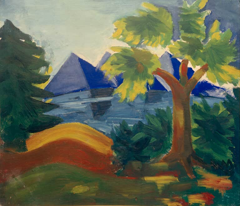 Walter Macke, Landschaft, um 1926