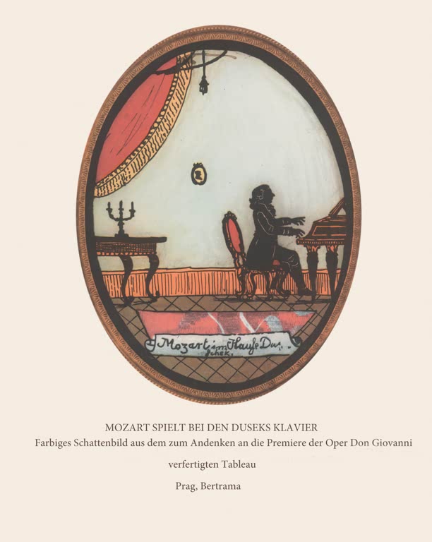 Mozart im Hause Duschek / Silhouette