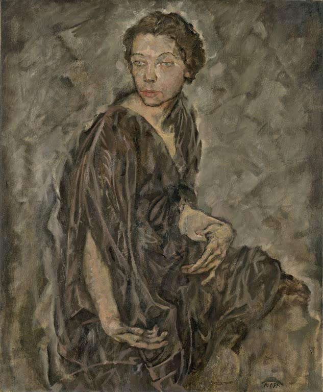 Oppenheimer, Porträt von Tilla Durieux / Gemälde