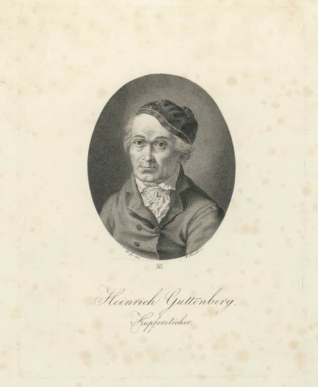 Heinrich Guttenberg / Kupferst. v. Reindel