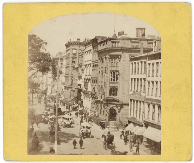 New York, Broadway / Foto 1865