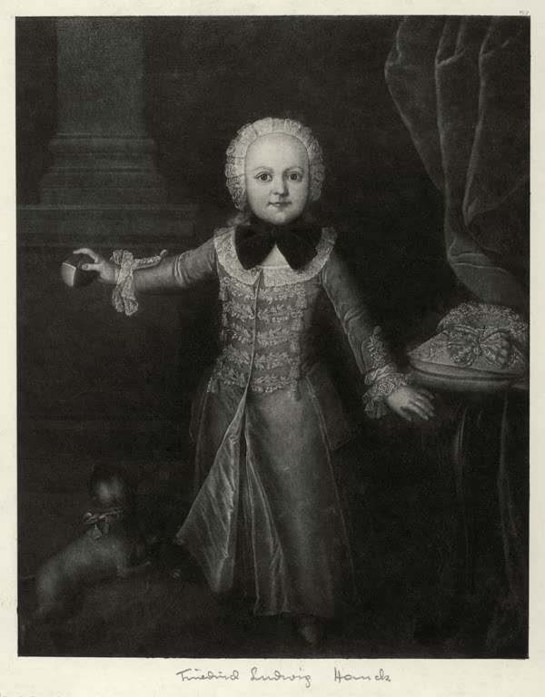  H. D. von Heyden als Kind, Hauck 1746