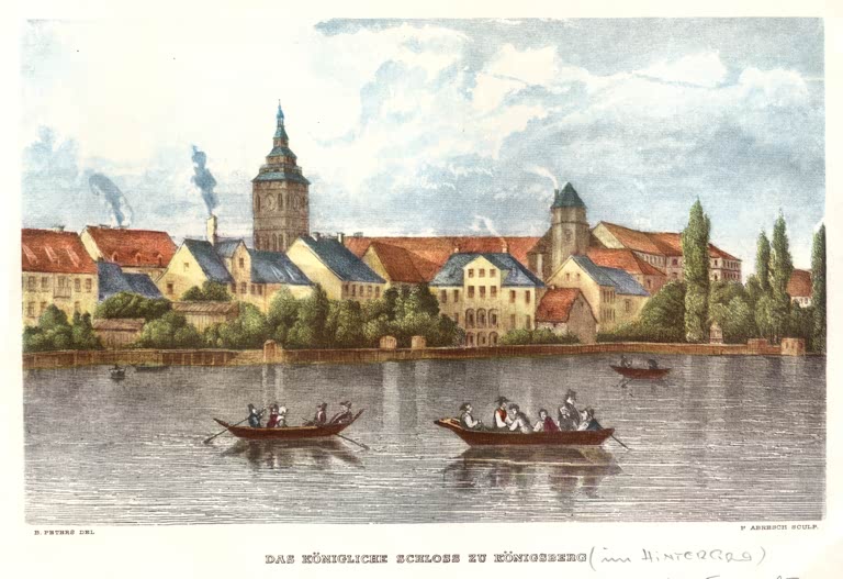 Königsberg, Schloß / Abresch n. Peters