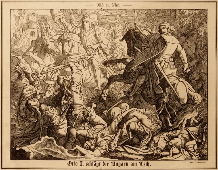 Schlacht auf dem Lechfeld 955 / v. Sachsse
