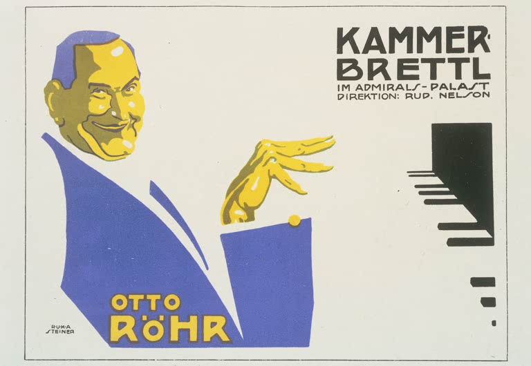 Admiralspalast Otto Röhr / Plakat 1919