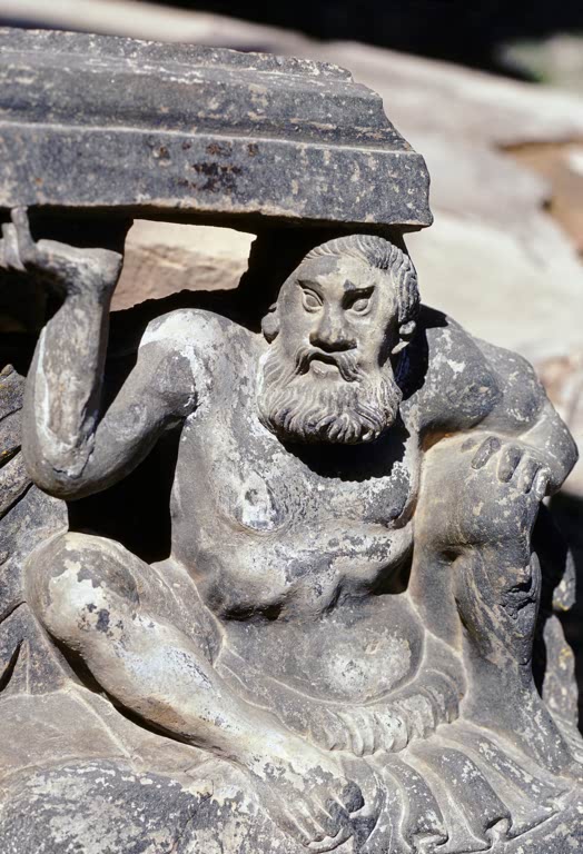 Atlant / indische Skulptur, Gandhara