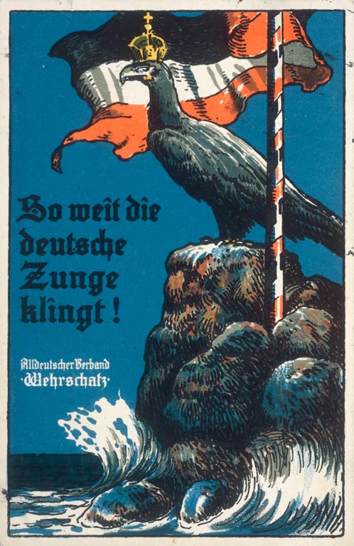 Alldeutscher Verband / Postkarte 1914