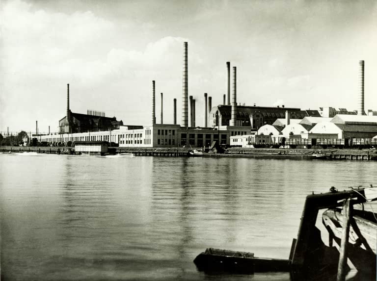 Berlin, Kabelwerk Oberspree / Foto vor 1939