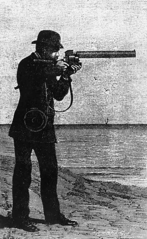 Photographische Flinte von Marey