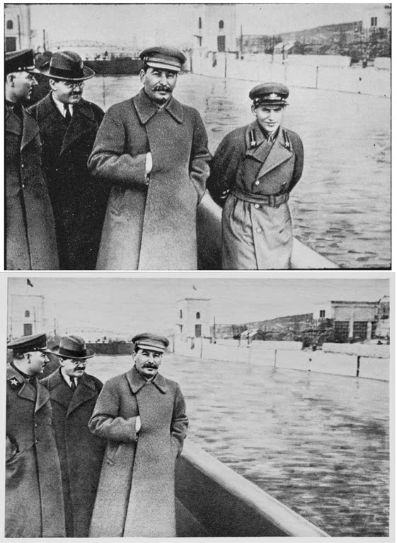 Stalin, Molotow, Woroschilow, Jeschow / Foto