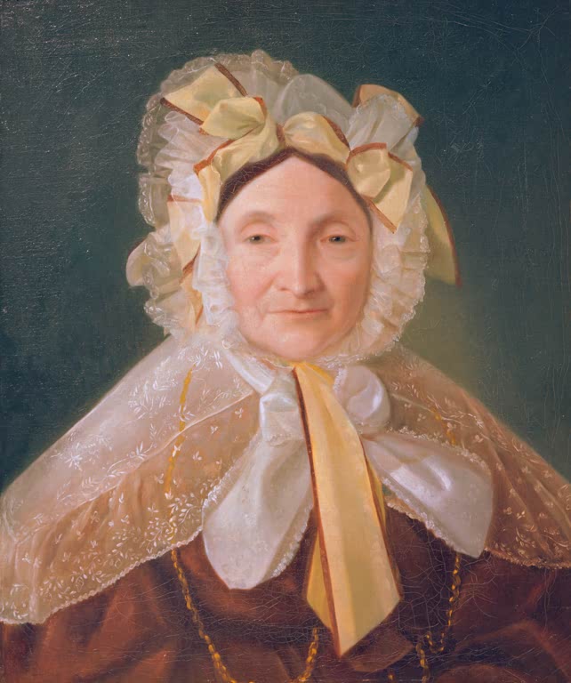 Hanna Baer / Gemälde v. M. Oppenheim