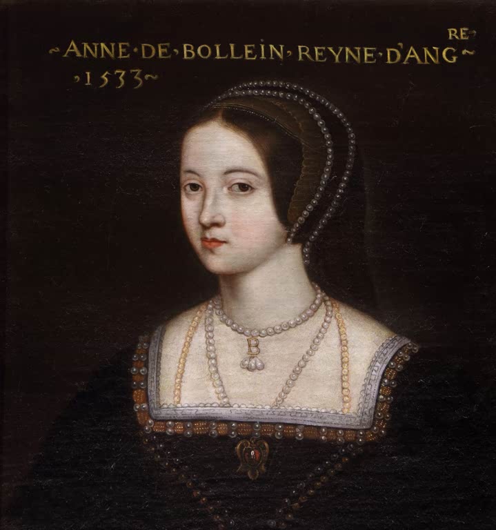 Portrait of Anne Boleyn, Gallery of Portraits, Chateau de Beauregard, Cellettes, Loire Valley, Centre, France