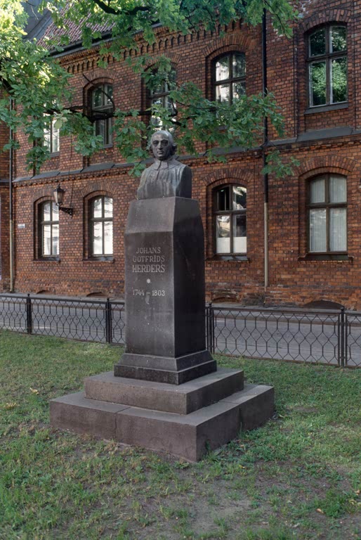 Herder-Denkmal in Riga / Foto