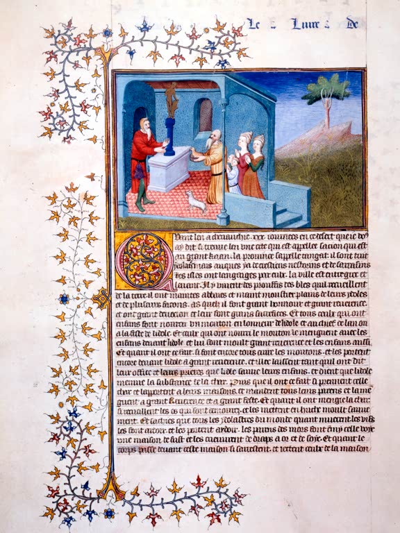 Marco Polo, Merveilles, fol. 22 v.