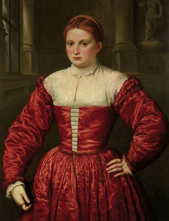 P. Bordone, Frau aus Familie Fugger